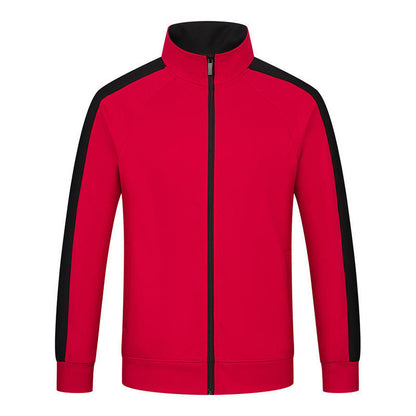 Veste à capuche décontractée à col montant pour homme