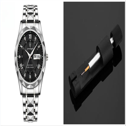 Montre à quartz lumineuse étanche pour homme avec double calendrier - LUXARAH