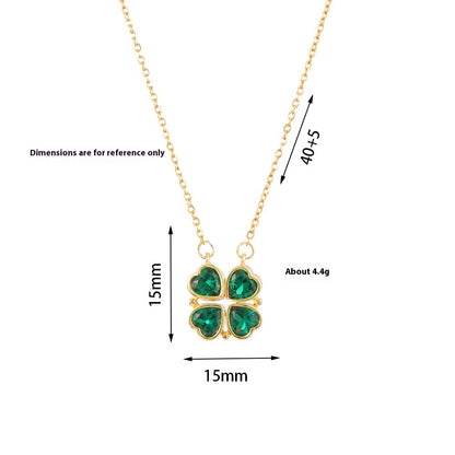 Collares de nuevo estilo, cadena de clavícula de circonita.