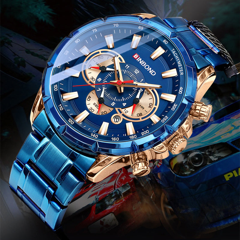 Montre tactique étanche et lumineuse pour moto, chronométrage multipoints - LUXARAH