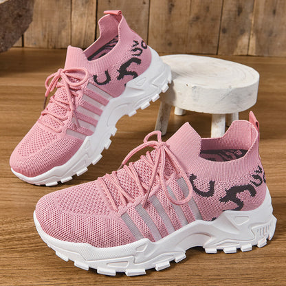 Chaussures en maille respirantes et tendance pour femmes