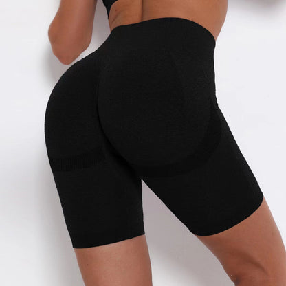 Short de sport doux pour le yoga et l'entraînement, taille haute, pour l'été - LUXARAH
