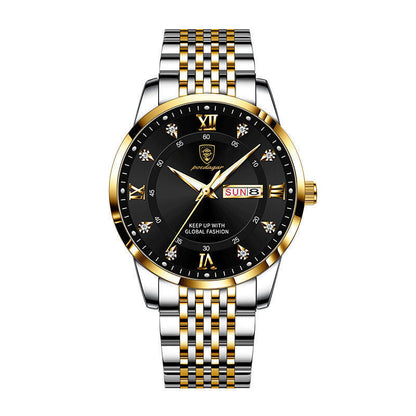 Nouvelle montre homme étanche avec calendrier lumineux - LUXARAH