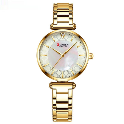Petite montre en acier, adorée par les femmes, décontractée - LUXARAH