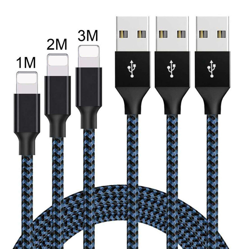 Câble de données tressé, câble de chargement, charge rapide