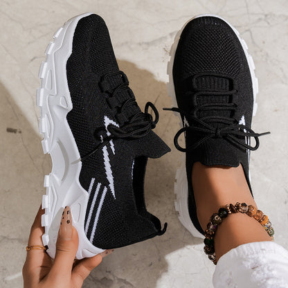 Chaussures de sport légères et décontractées pour femmes, à semelle souple