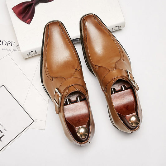 Chaussures pour hommes, chaussures d'affaires japonaises en cuir, chaussures habillées en cuir - LUXARAH