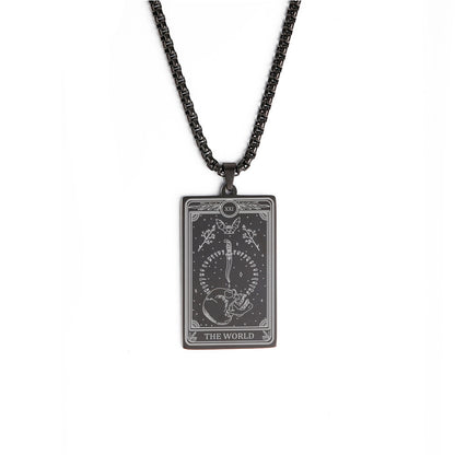 Colliers de la série Box Chain Three Tarot