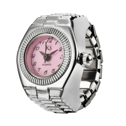 Montre-bague simple et polyvalente en alliage, montre créative - LUXARAH