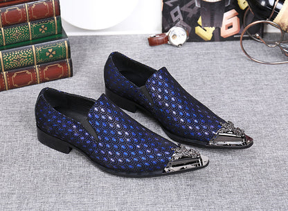 Chaussures en cuir tendance, Chaussures mode homme, Chaussures richelieu homme - LUXARAH