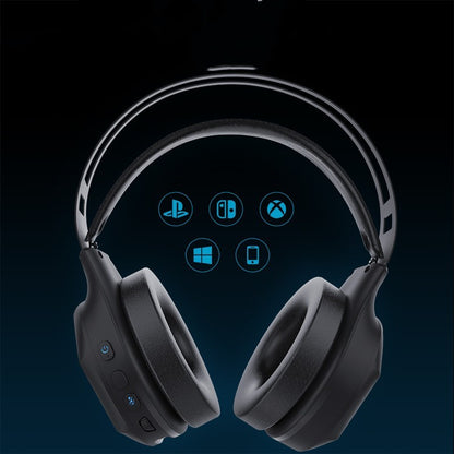 Casque de jeu sans fil Bluetooth double mode