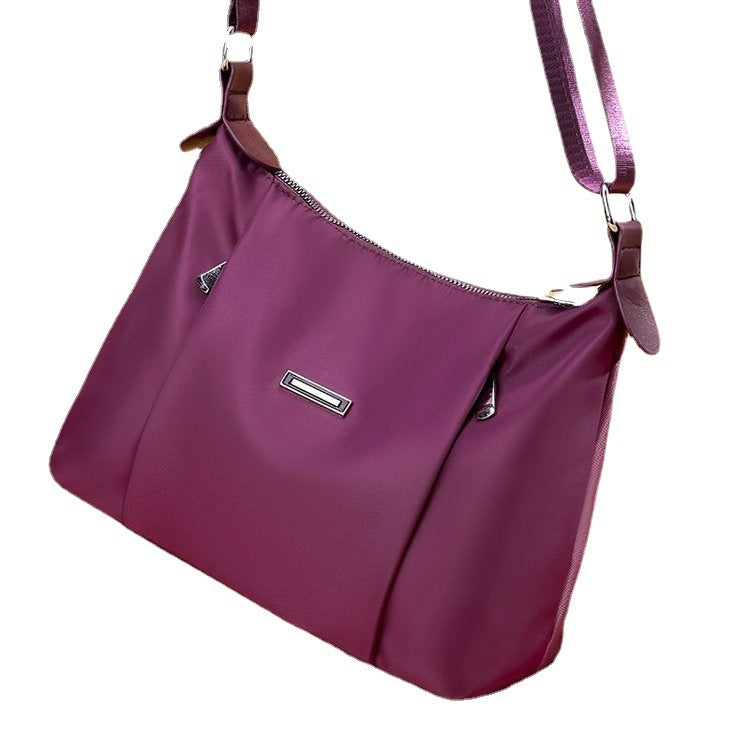 Sac à bandoulière en tissu Oxford tendance pour femme