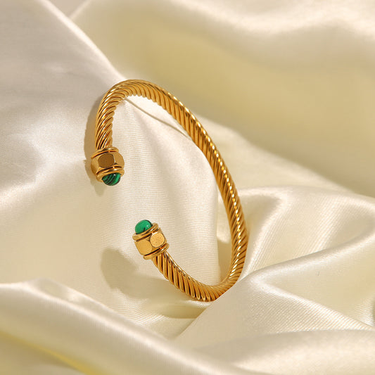 Bracelet en couleur dorée Théa