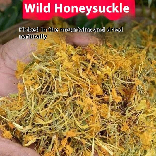 Tisane au feu clair aux fleurs séchées de chèvrefeuille, Bain de chaleur claire et feu inférieur pour bébé, Sans soufre - LUXARAH