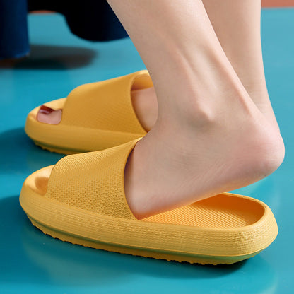 Chaussures EVA chaudes pour femmes, pantoufles à semelles souples, pantoufles de salle de bain d'été - LUXARAH