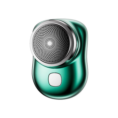 Mini rasoir portable sans fil rechargeable par USB, rasoir électrique pour le visage, humide et sec, indolore, petite taille, pour hommes - LUXARAH