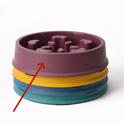 Gamelle anti-chye pour chien et animal domestique, bassin pour alimentation lente - LUXARAH
