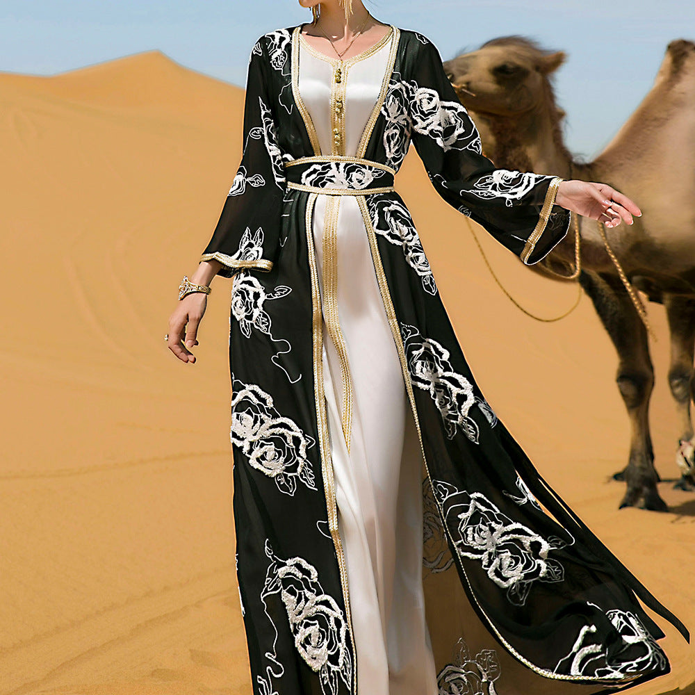 Robes à broderies pour femmes, tempérament et mode - LUXARAH
