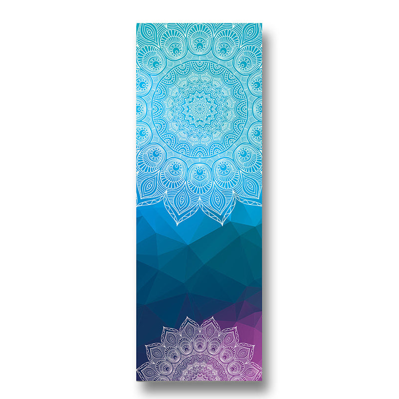 Serviette de yoga imprimée pour tapis de yoga - LUXARAH