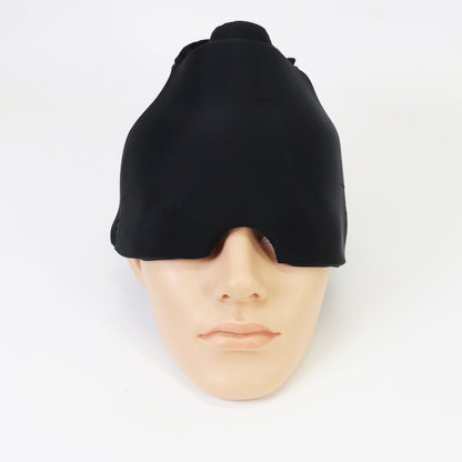 Chapeau anti-migraine, thérapie par le froid, produits anti-migraine, enveloppement confortable pour la tête, pack de glace, masque pour les yeux gonflés - LUXARAH