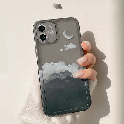 Coque de téléphone portable dégradée Late Night Cloud