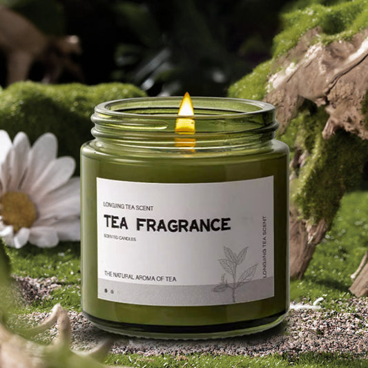 Bougie parfumée à la cire de soja pour l'intérieur