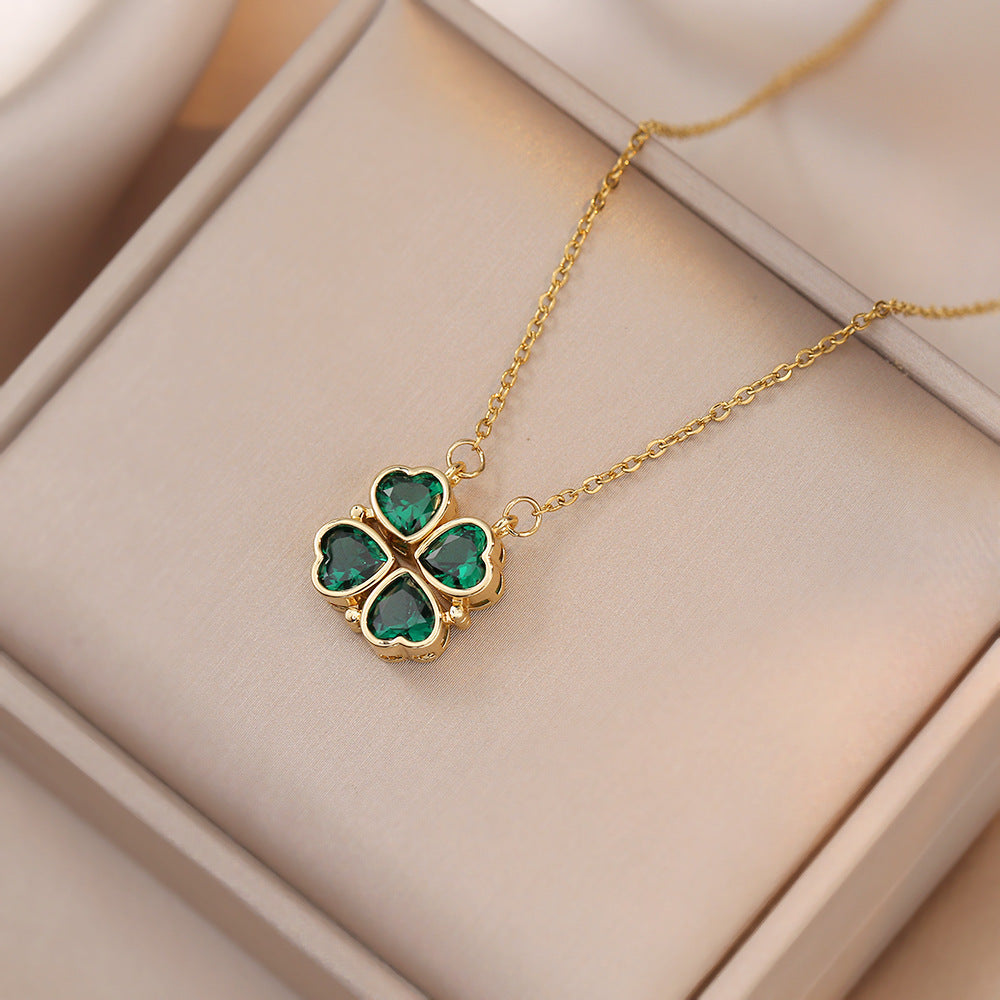Collares de nuevo estilo, cadena de clavícula de circonita.