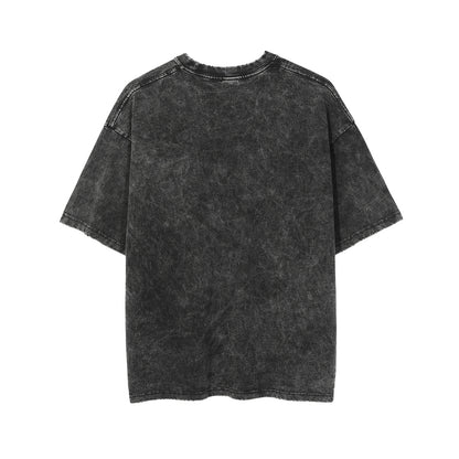 T-shirt d'été à imprimé vintage pour homme, surdimensionné - LUXARAH