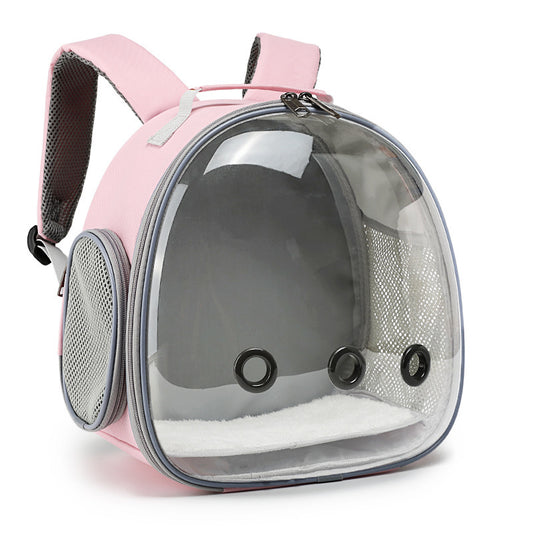Sac à dos pour animal de compagnie, cage de transport transparente pour hamster, petit animal, cochon d'Inde, écureuil volant, furet, lapin