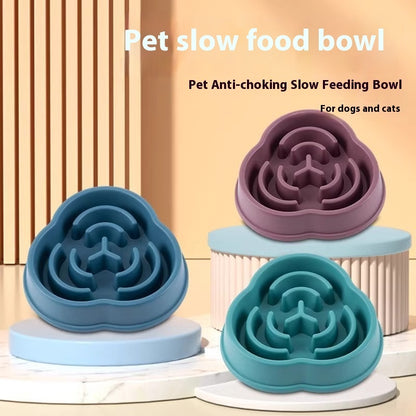 Gamelle pour chien à alimentation lente et antidérapante, anti-étouffement - LUXARAH