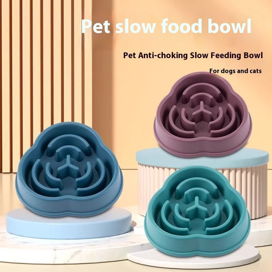 Gamelle pour chien à alimentation lente et antidérapante, anti-étouffement - LUXARAH