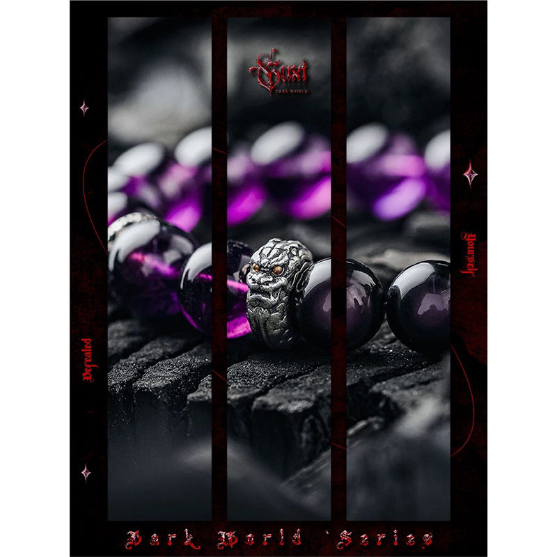 Bracelet homme de haute qualité de style sombre - LUXARAH