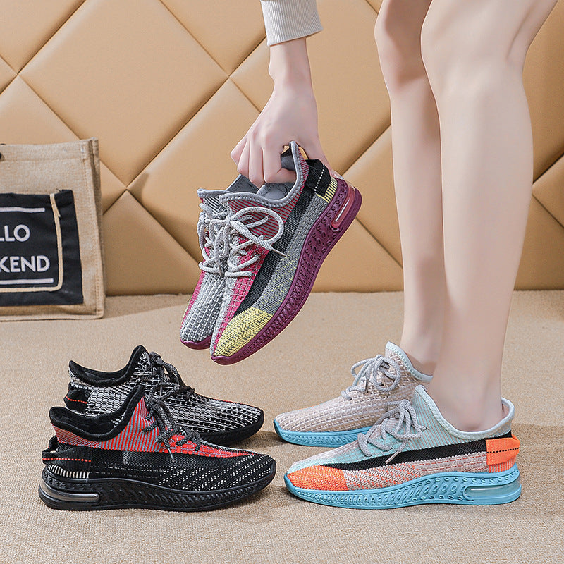 Chaussures de course légères et décontractées pour femmes, à la mode et parfaitement assorties - LUXARAH