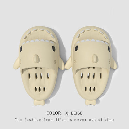 Chaussons requin avec trous de drainage, chaussures de douche pour femmes, séchage rapide, EVA, sandales de plage - LUXARAH