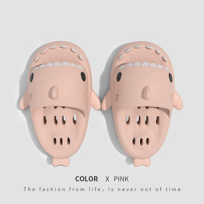 Chaussons requin avec trous de drainage, chaussures de douche pour femmes, séchage rapide, EVA, sandales de plage - LUXARAH