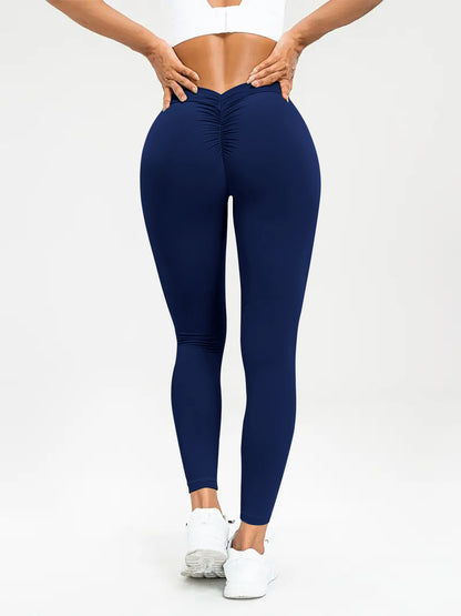 Pantalon de yoga taille haute pour femme, pantalon de fitness moulant et élastique