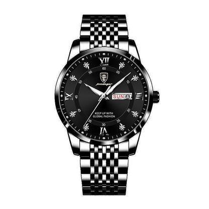 Nouvelle montre homme étanche avec calendrier lumineux - LUXARAH