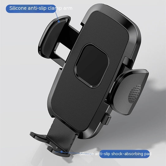 Support de téléphone portable multifonction pour pare-brise, ventouse à gravité, compatible iOS et Android