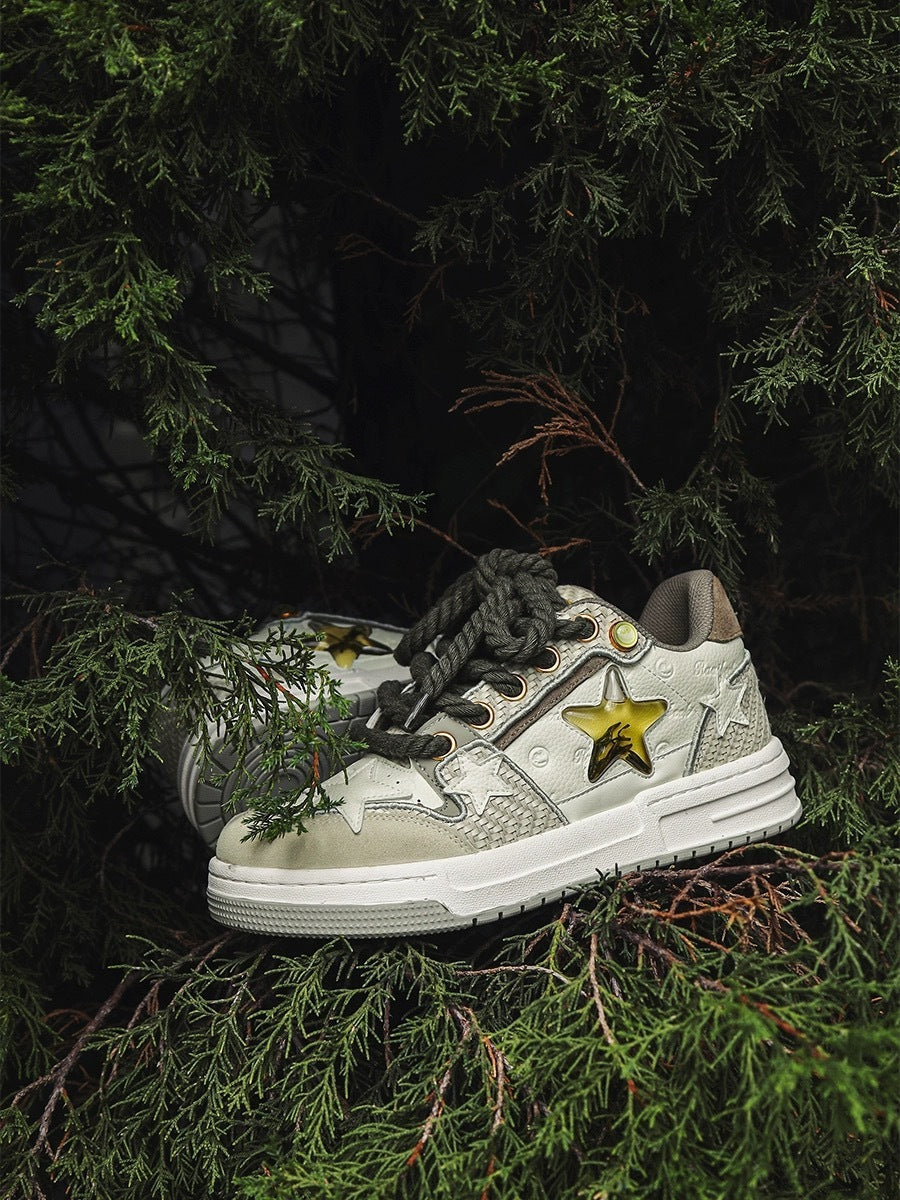 Chaussures de course basses à plateforme pour hommes et femmes, polyvalentes et tendance - LUXARAH