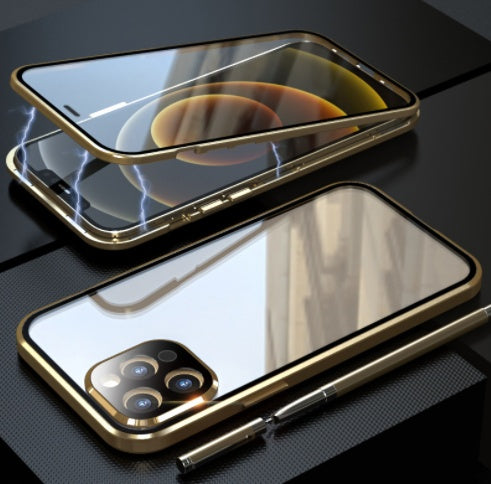 Verre double face pour étui de téléphone portable 11 pouces