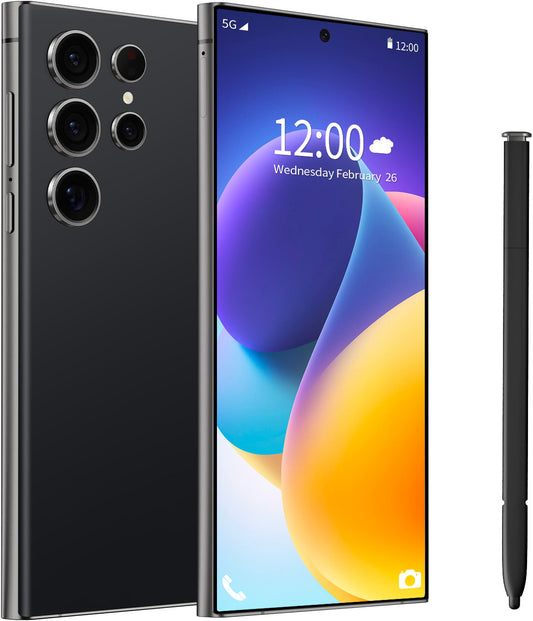 Téléphones portables S24 Ultra 5G débloqués avec stylet