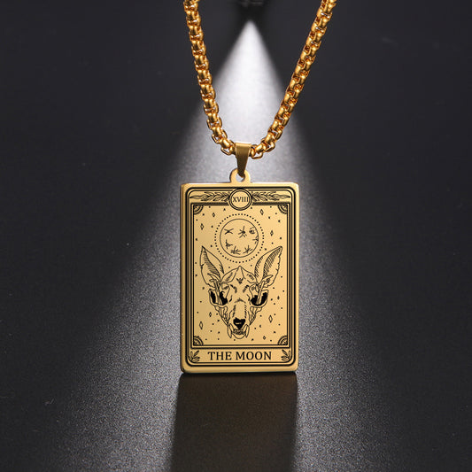 Colliers de la série Box Chain Three Tarot