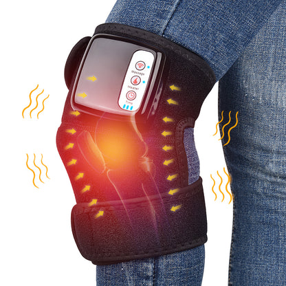 Appareil de massage électrique infrarouge pour le genou, enveloppant le coude, thérapie par vibrations, appareil de physiothérapie, soulagement de la douleur - LUXARAH