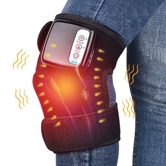 Appareil de massage électrique infrarouge pour le genou, enveloppant le coude, thérapie par vibrations, appareil de physiothérapie, soulagement de la douleur