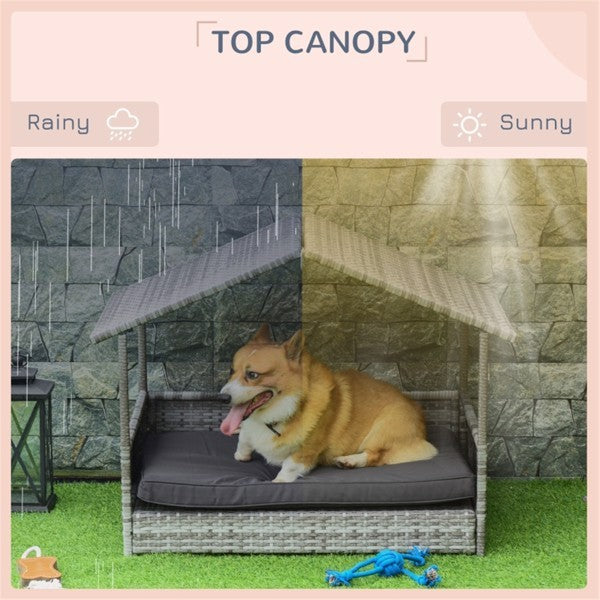 Panier pour chien, canapé en rotin, tente pour chien - LUXARAH
