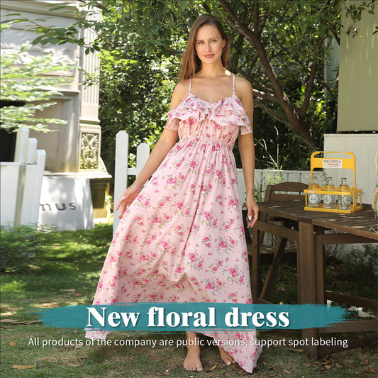 Robes imprimées simples à la mode - LUXARAH