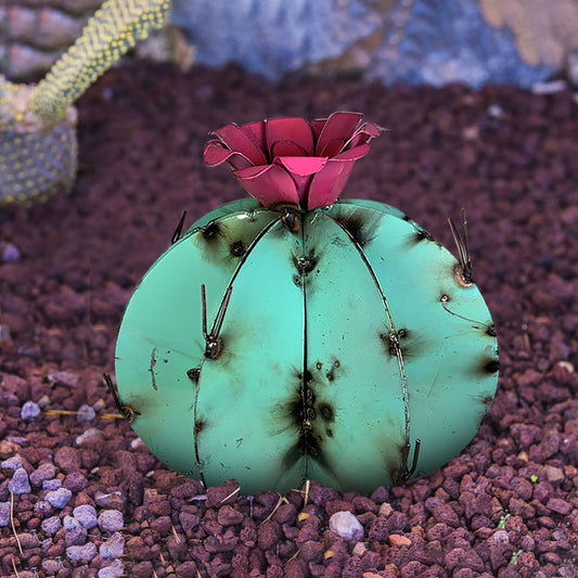 Sculpture de cactus en métal Art déco à faire soi-même