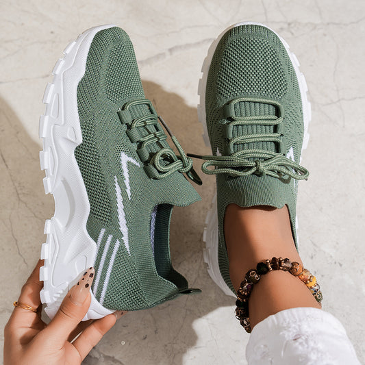 Chaussures de sport légères et décontractées pour femmes, à semelle souple