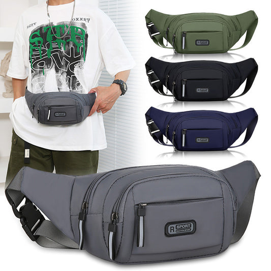 Sac banane multifonctionnel pour homme, résistant à l'usure et imperméable