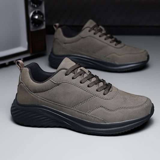 Chaussures de course décontractées à semelle souple noires - LUXARAH